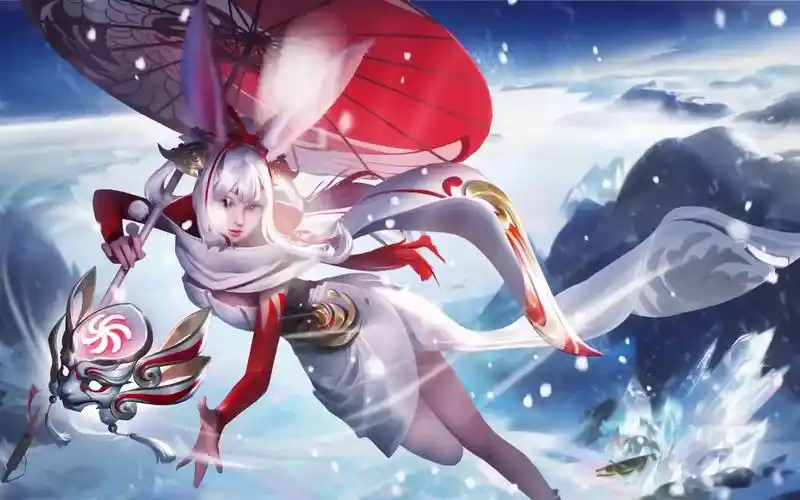 王者荣耀公孙离唯美动态壁纸电脑壁纸祈雪灵祝 公孙离(无水印)