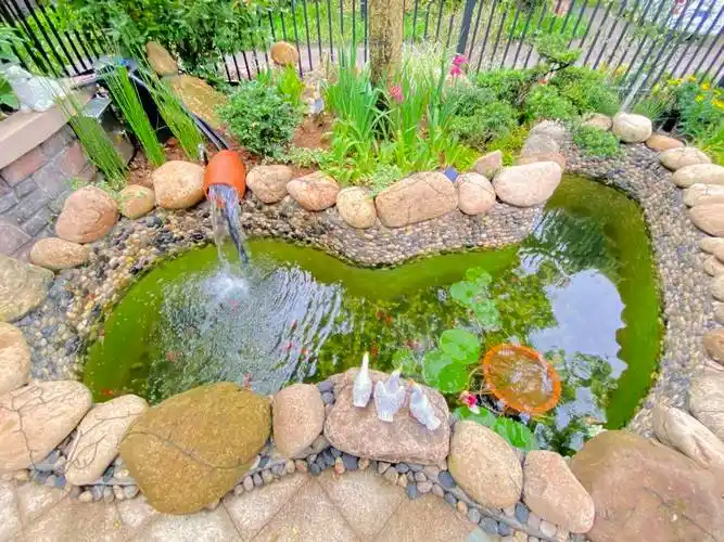 庭院设计|庭院鱼池设计成功的七大要素,缺一不可,庭院设计|庭院鱼池