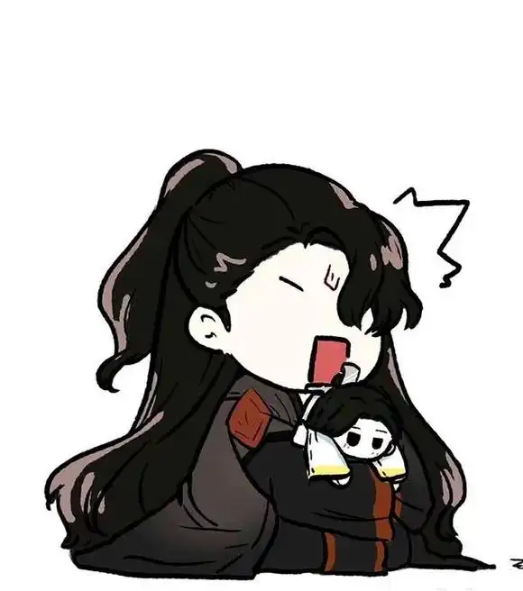 渣反 #同人 #图片来源于网络 #洛冰河沈清秋 #q版人物 - 抖音