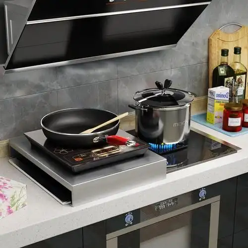 盖板支架不锈钢厨房置物架电磁炉燃气灶煤气煤气灶灶台厨房墙壁置物架