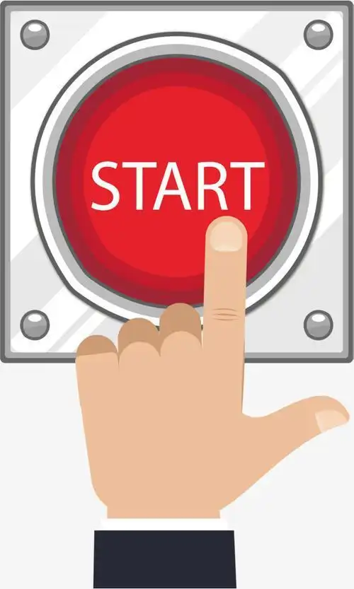 开始按钮简笔画