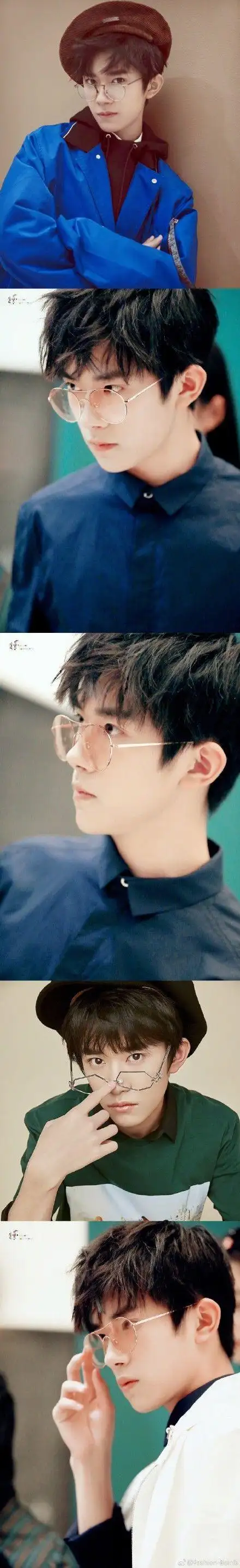 整理了易烊千玺的眼镜look 姐姐的心被击中了!