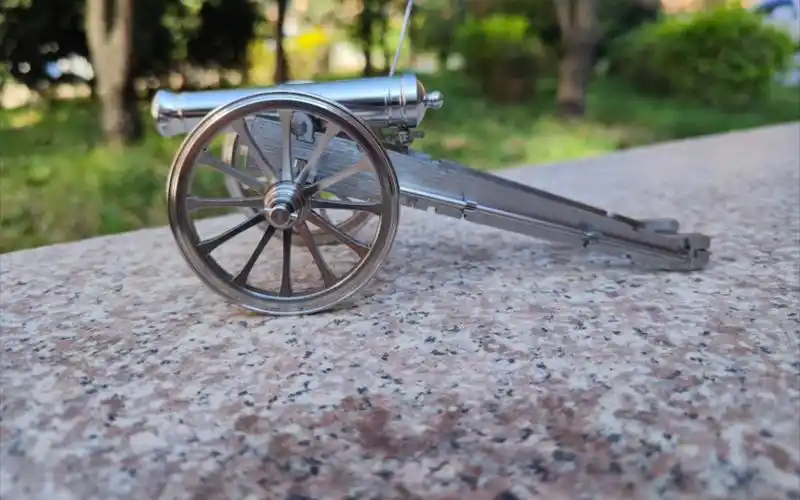 拿破仑大炮模型改装后膛炮.