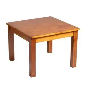实木小方桌子原木图片