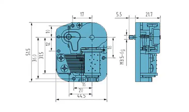 定制礼物定制18音金属发条式diy音乐盒八音盒机芯维修配件diy天空之城
