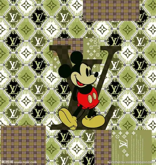 大牌男装lv米奇图片