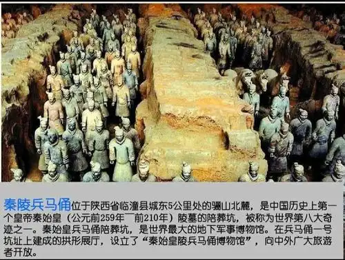 世界级物质文化遗产——兵马俑