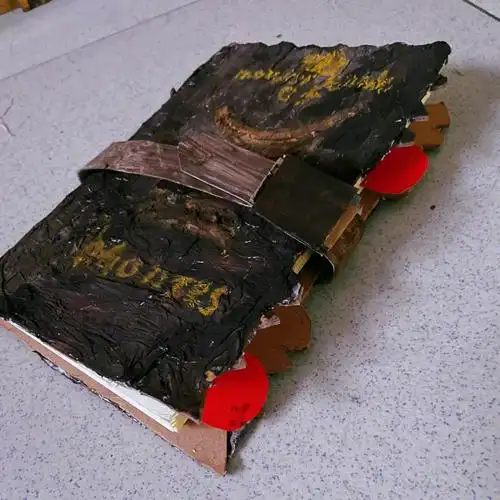 自制手工妖怪书vs哈利波特周边