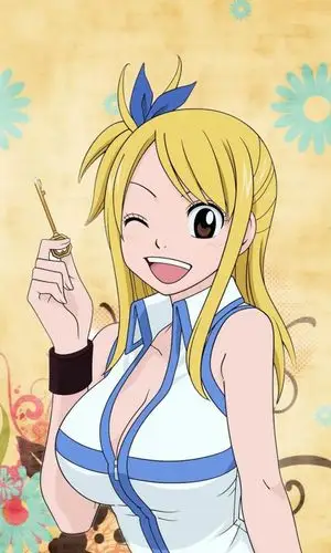 6张妖精的尾巴女主角露西可爱手机壁纸图片高清下载(4)