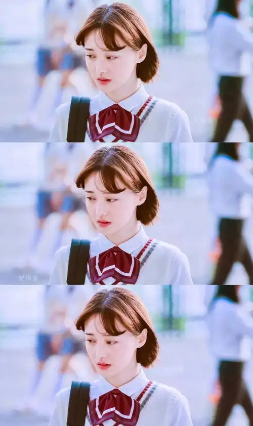 《夏至未至》里清新短发的郑爽真的很令人心动