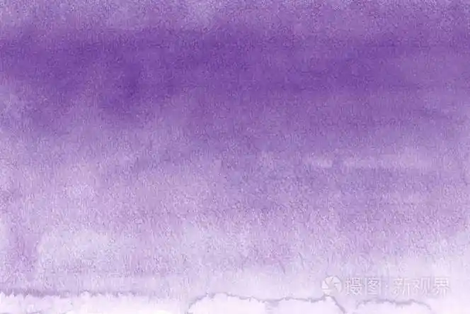 紫色抽象背景水彩颜料纹理