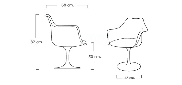 椅子简笔画三视图