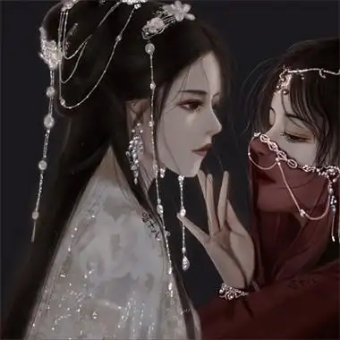 古风闺蜜头像仙气唯美古风闺蜜头像两张分开动漫