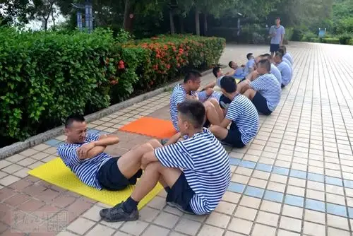 海军某试验训练场备战年度军体考核