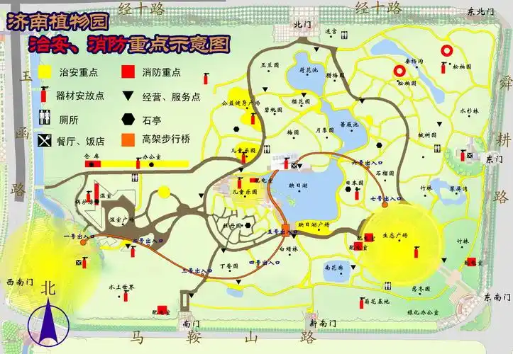 济南泉城公园生态广场在哪?