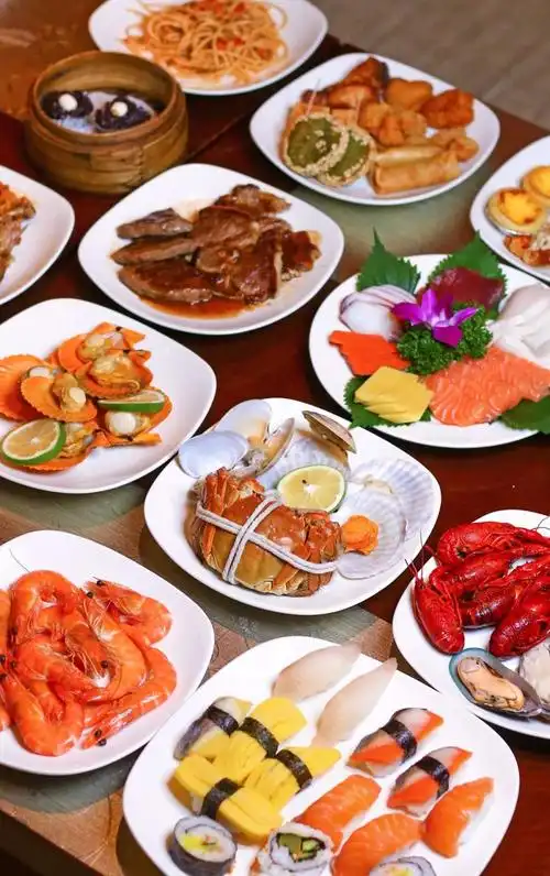 98元位厦门奢华五星酒店自助午餐日料中西餐任选刺身海鲜牛扒吃到扶墙