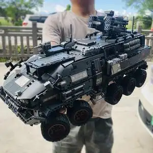 乐高流浪地球系列运载车装甲运兵车拼装积木玩具成年高难度男孩子