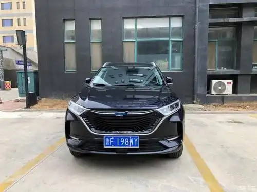 先秀一下爱车,星空蓝,刚贴完车模.正面帅气照