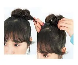 中短发怎么扎丸子头好看学生,中短发怎么扎丸子头?_竞价网
