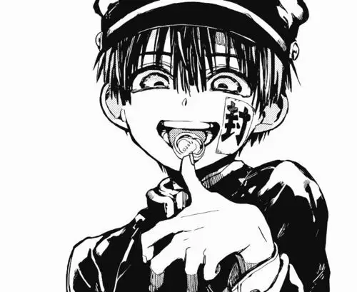 地缚少年花子君,黑白,二次元,漫画截图,漫画,动漫,少女,截图手が届か