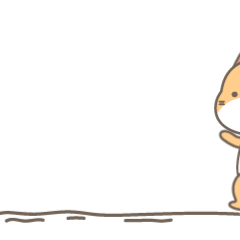 小巴是我第一次做的动态表情 画着画着也不知道是猫是狗了,反正可爱就