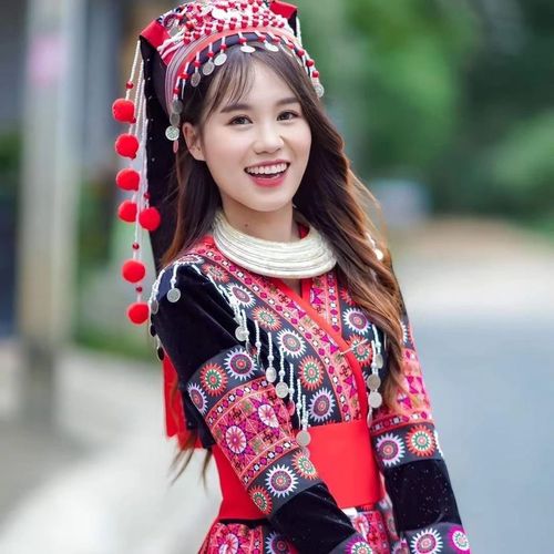 (越南印版印花套装裤装)苗族服装越南印花套装女装裤子套装宽松【15天