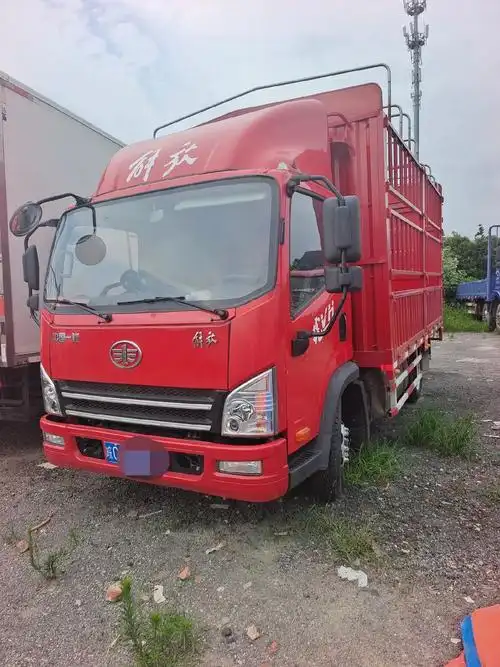 22年4月,解放4.2米高栏货车,2.55宽,万里扬6档变速 - 抖音