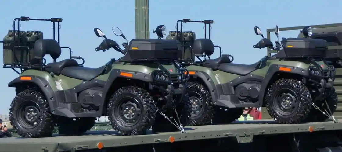 外国生产的军用摩托车
