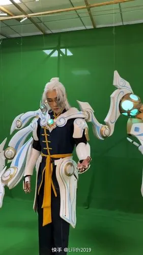 王者荣耀o701490839鲁班大师拍摄花絮