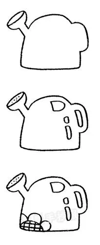 水壶简笔画图片画法-儿童简笔画大全
