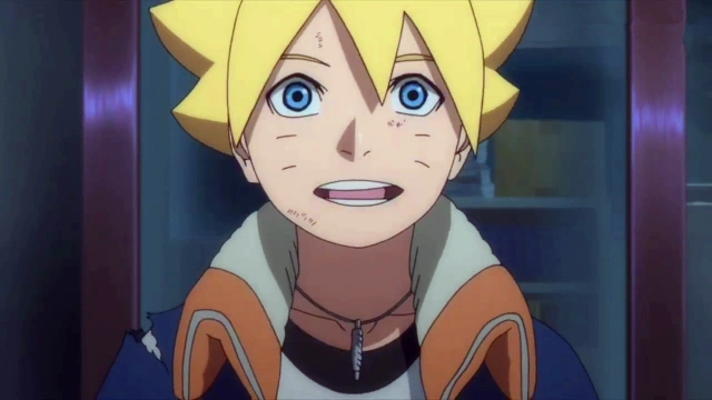 漩涡鸣人的儿子小可爱漩涡博人