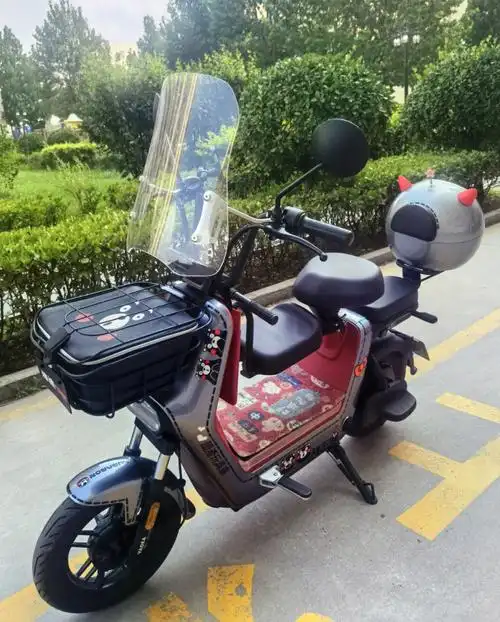 雅迪速达电动自行车熊本熊贴纸diy亲子改装