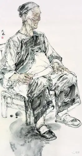 【艺评推荐】文化的守望——熊忠林水墨人物画艺术