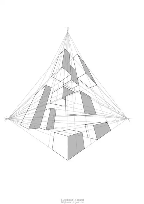 作业:动漫插画基础——三点透视练习 - 多肉莓莓 - 轻微课