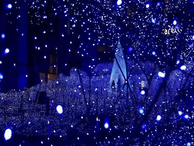 东京碰洒银河看星星点灯