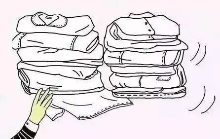 301生活小技巧之叠衣服