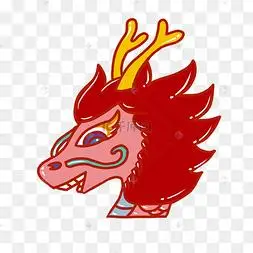 手绘龙头图片-手绘龙头图片素材免费下载-千库网