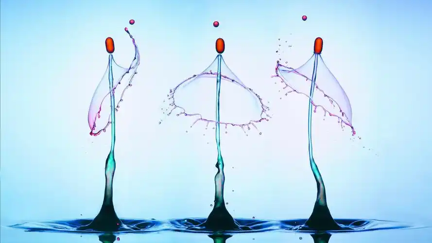 三合一 水滴的艺术壁纸壁纸