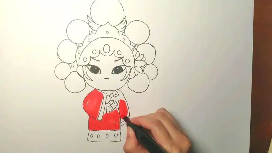 戏剧简笔画戏剧简笔画人物图片