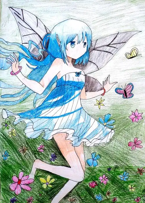 漫画班第九轮《蝴蝶仙子》