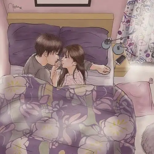 插画师笔下又污又甜的情侣日常看完老脸就红