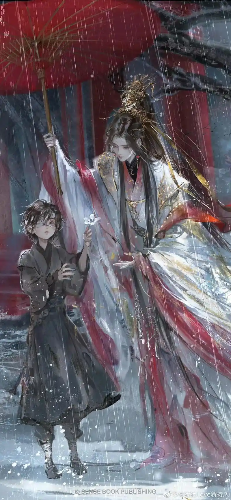 看100遍都不腻的神图.#天官赐福 #墨香铜臭 #花城谢怜  - 抖音