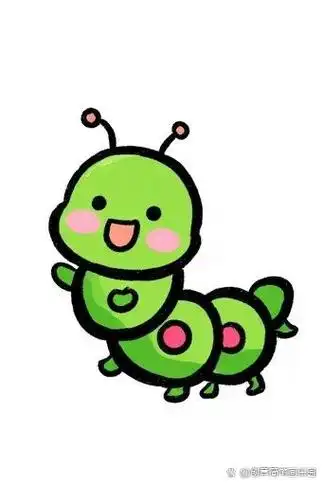 🐛毛毛虫简笔画大揭秘🎨