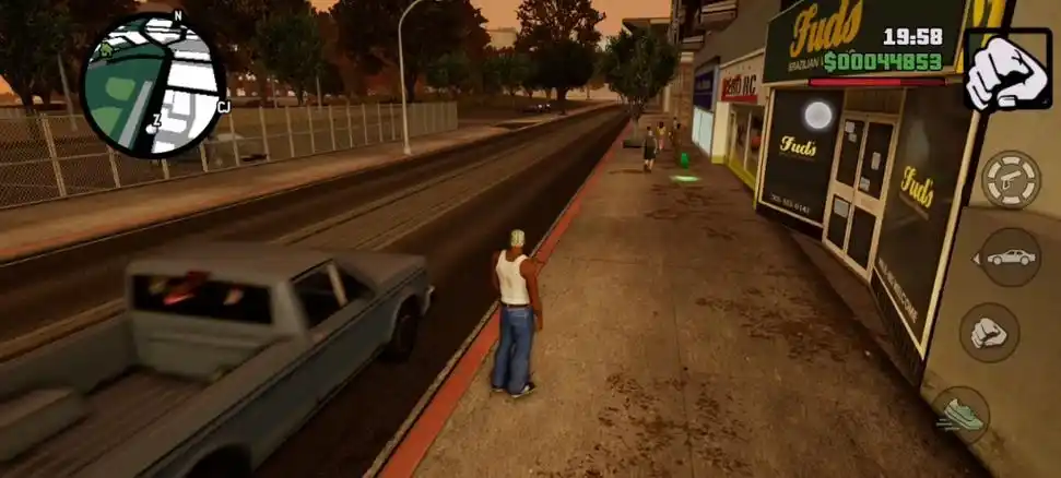 gta圣安地列斯手游重制版 帮助小泽打败竞争对手