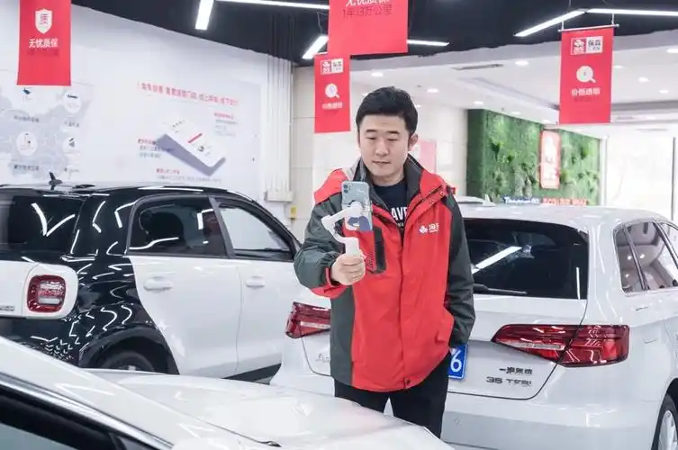 淘车二手车大v天津店长披挂上阵直播卖车