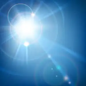 与太阳的光芒太阳的光芒光与镜头光晕照片