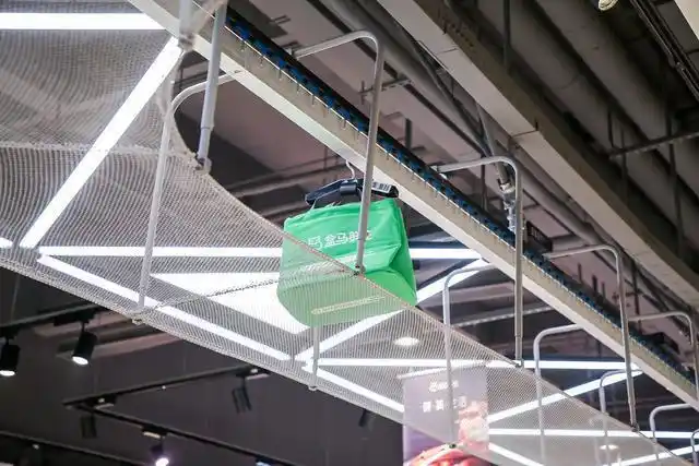 (盒马门店悬挂链作业)