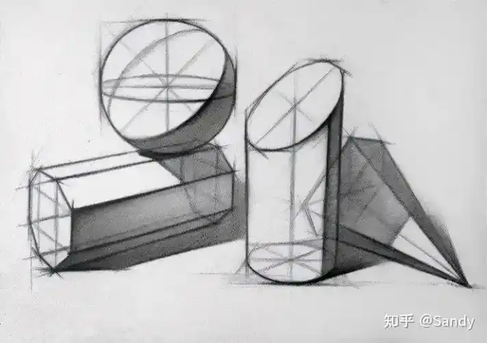 从几何体到人体结构,你想要的素描资料,这里全都有! - 知乎