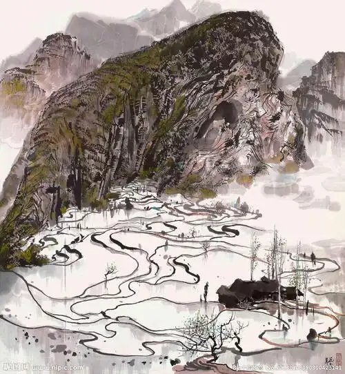 颜色:rgb40共享分举报收藏立即下载×关 键 词:山间水田 吴冠中 国画