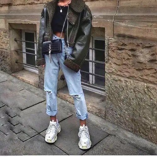 巴黎世家怎么样_搭配_鞋子_袜子_牛仔裤_西裤_裤子_每日穿搭_紧身裤